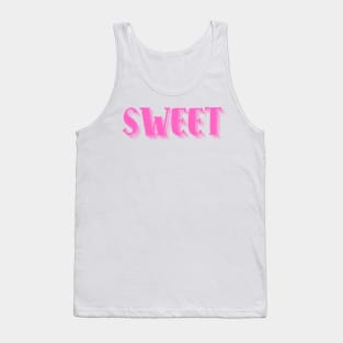 Pink Sweet Tank Top